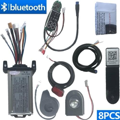 8PCS 350W 36V FOSTON X-Play DIGMAScooter Controller Board Matherboard with Bluetooth Led Display with APP Hover Board Controller