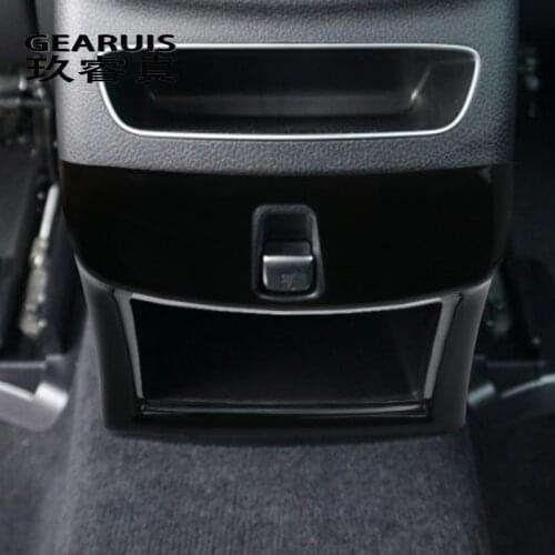 Car Styling Car interior Sticker Decals Rear Air Conditioning Outlet protection Panel Cover Trim For Mercedes Benz GLC X253 2021