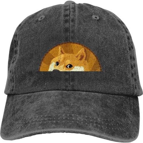 We're Going To The Moon Baseball Cap Men Dogecoin Funny Bitcoin Caps colors Women Summer Snapback Caps