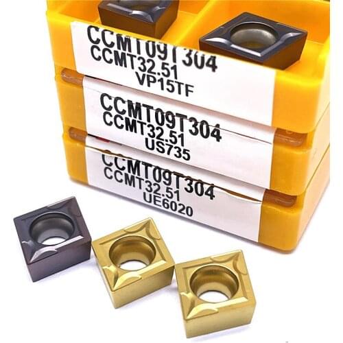 CCMT060204 CCMT060208 CCMT09T304 CCMT09T308 CCMT120404 CCMT120408 VP15TF UE6020 US735 CNC Lathe Tools With CArbide INserts|Turni