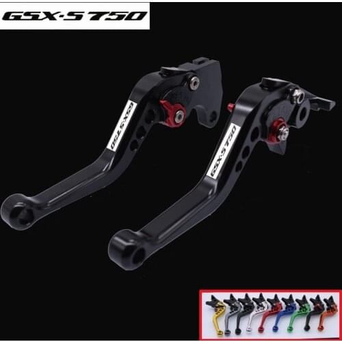 For SUZUKI GSX-S750 GSX S750 GSX-S 750 GSXS750 2011-2016 2017 2018 Black CNC 2 finger Short Motorcycle Brake Clutch Levers