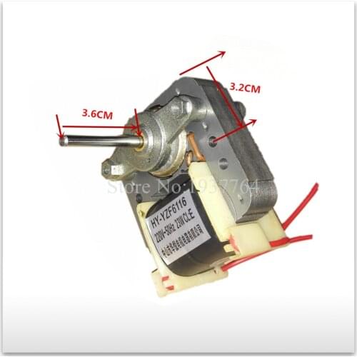 1pcs new good working High-quality for refrigerator fan Motor 220V 23W HY-YZF6116 cooling fan motor