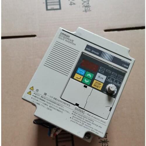 3G3JV-A2015 1.5KW 220V inverter , used one, 88% appearance new , good working , free shipping