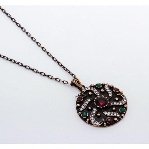 Round Cubic Zirconia Authentic Necklace