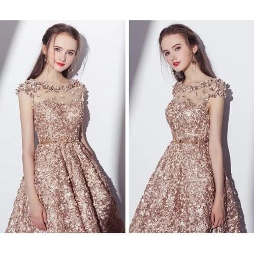 2021 New Cocktail Dresses Party Sleeveless Appliques Illusion Designer Elegant Charming Women Sexy Short Formal Party Prom Gowns