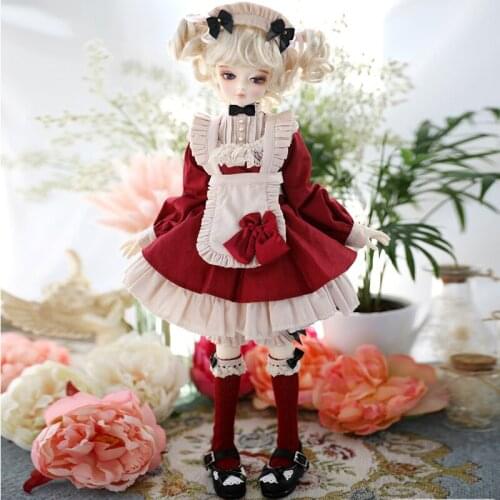 New Arrival 1/3 1/4 1/6 BJD Doll SD Clothes Fashion Dress For Girls Toy Accessories
