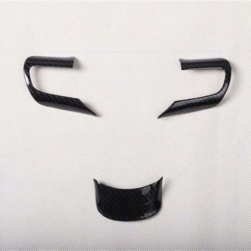 Car Steering Wheel Trim Styling For Audi TT 2008-2014 Interior ABS Auto Molding Accessories