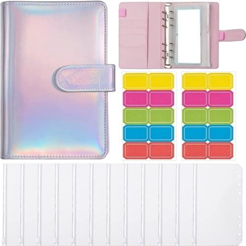A6 Binder,Budget Binder with Cash Envelopes for Budgeting A6 Cash Envelope System Binder