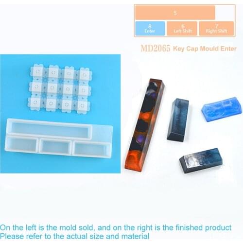 Gift Oem Mechanical Keyboard Silicone Mold DIY Crystal Cat Claw Cute And Diverse Epoxy Keycap Mould