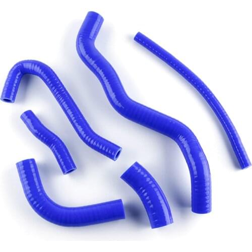 Silicone Radiator Coolant Hose Tube Pipe Kit For 02-12 Suzuki DRZ 400 SM