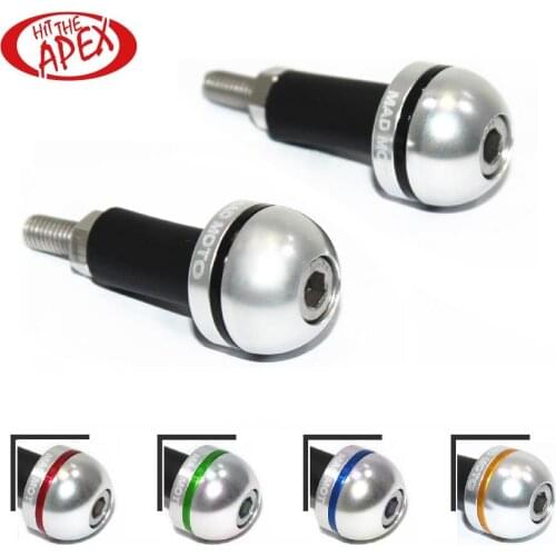 Universal Fit for 22mm (7/8’’) bars motorcycle Bar end Plug Grip, Anti Vibration Handlebar weights Dampener 22mm 7/8 "