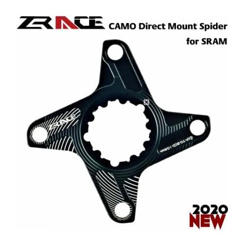ZRACE NEW Ninja Star CAMO Direct Mount Spider for SRAM, SRAM Direct Mount Crank to BCD104 Chainrings