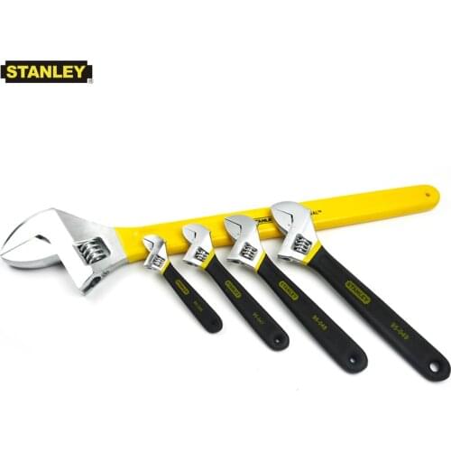 Stanley 1-pcs small big giant multifunction adjustable wrench nut bolt shop car mechanic tools hand spanner adjustable aivator