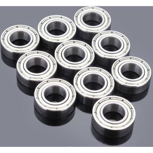 10Pcs/Set Metal Ball Bearing Motor Four-Axis 625ZZ 5x16 x5mm Micro-Engine Motor Fan Bearing Steel
