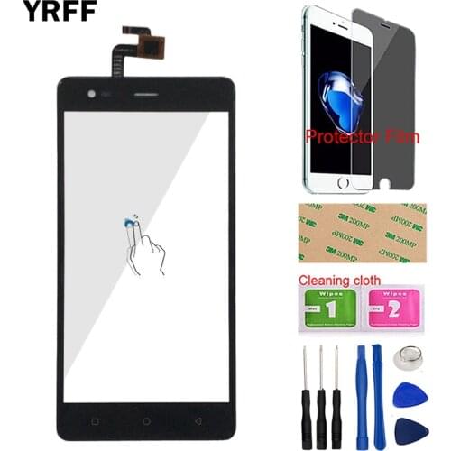 Digitizer Panle Sensor For Tele 2 Tele2 Maxi Plus Touch Screen Front Glass Digitizer Panel Mobile Tools Adhesive Protector Film