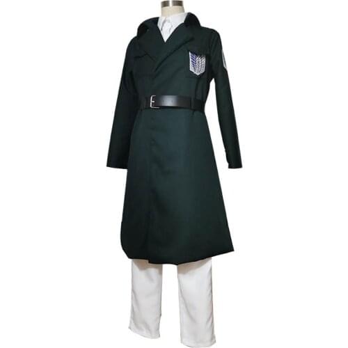 Attack on Titan Cosplay Costumes Uniform New Beige Long Trench Coat Aldians Rainer Brown Halloween Cosplay Costume For Women Men