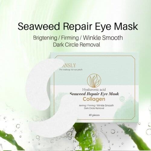 40pcs Seaweed Eye Mask Eye Patches Anti-Aging Wrinkles Whitening Lasting Moisturizing Skin Care Eye Care TSLM1
