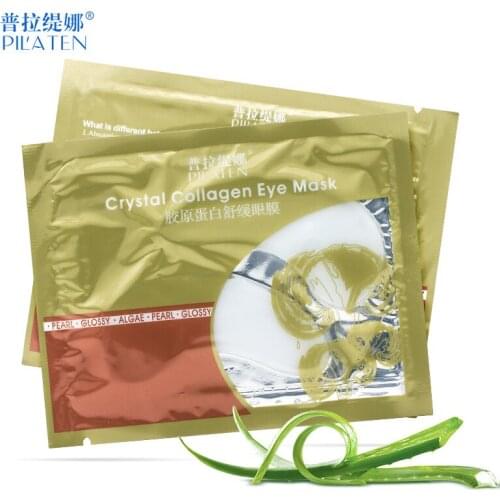 Pilaten Crystal Collagen Eye Mask Blemish Dark Circle Wrinkle Moisturizing Whey Protein Holika Holika Patches Bioaqua Pachy