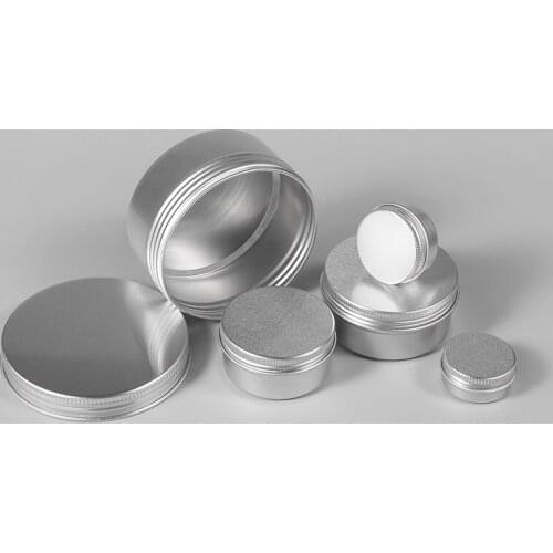 15g/20g/30g Primary color aluminum can Makeup cream box Delicate small aluminum box