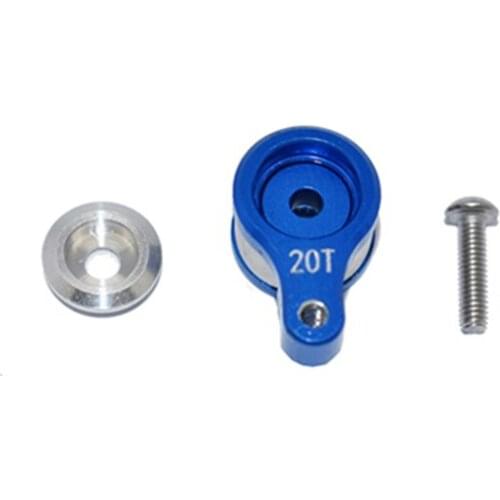 Aluminum Alloy 20T Steering Gear Arm w/ Spring for LOSI 1/18 Mini-T 2.0 2WD Stadium RC Car Upgrade Part