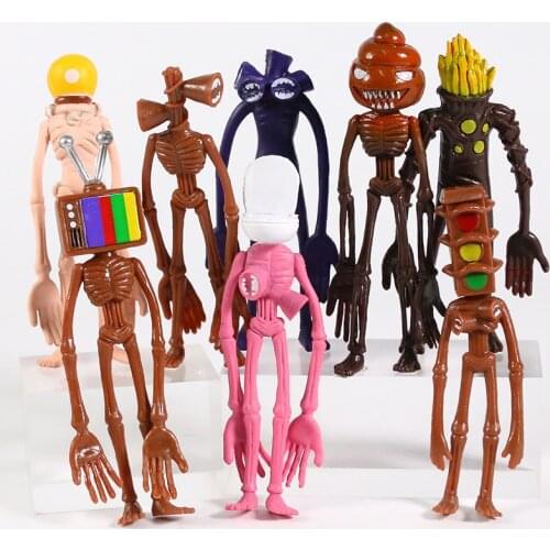 Siren Head Toy Sirenhead PVC Figures Horror Models Dolls 8pcs/set 10-12cm