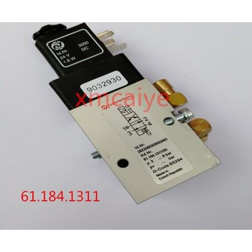 1PCS TOP quality 61.184.1311 solenoid valve for CD102 SM102