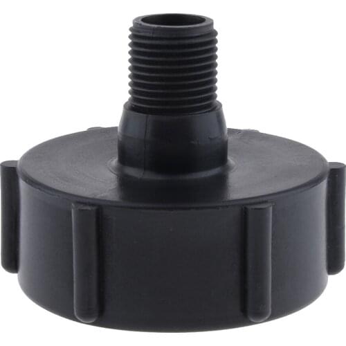 2 inch IBC Tote Tank Valve Adapter DN50 for 3/4 inch Thread Hose Pipe, Easy to Use, Durable