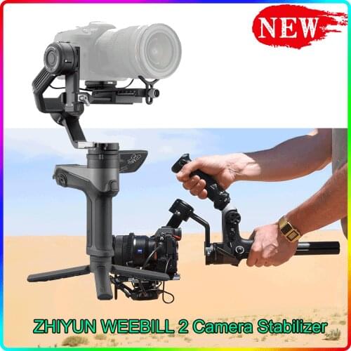 ZHIYUN Weebill 2 3-Axis Handheld Gimbal Stabilizer with Screen for DSLR Mirrorless Camera Canon Sony Nikon VS DJI / Weebill S