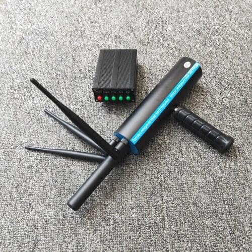 AKS Remote Metal Detector Scanner Searcher Gold, Silver, Black, Blue-Red Light-Red Six Colors Optional