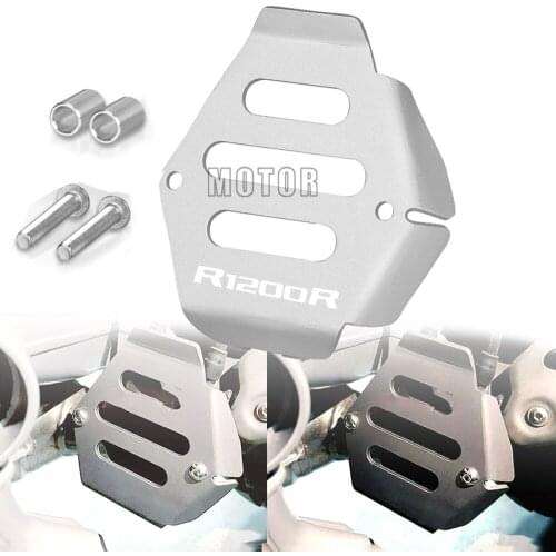 FOR BMW R1200R R 1200 R 2010 2011 2012 2013 2014 Motorcycle Aluminum Exhaust Flap Guard Cover Protector R1200 R RT 10 11 12 13