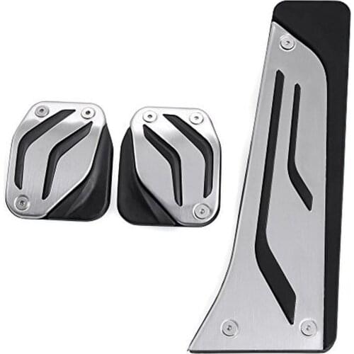 Aluminum Sport Pedal For BMW X1 X3 X4 X5 X6 5/1/3/7 Series No Drill Anti-slip Fuel Gas Brake Pedal Cover