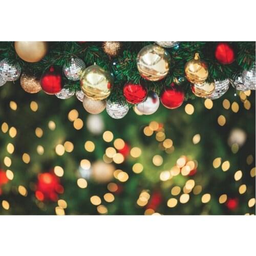 Colored Balls Decor Backdrop Halos Photography Background Newborn Baby Portrait Christmas Party Decoration Photo Booth Props