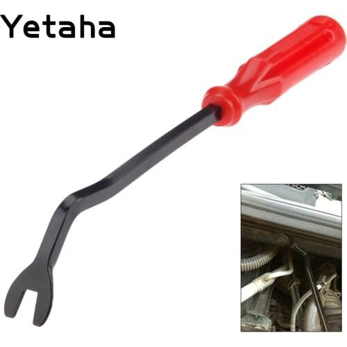 Yetaha Car Door Trim Panel Fastener Removal Tool Auto Upholstery Rivet Clips Pry and Installer Tool Maintenance Screwdriver