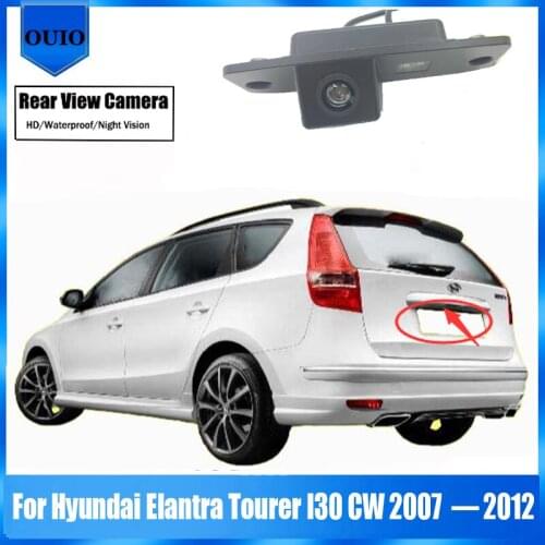 HD rear View Camera For Hyundai Elantra Tourer I30 CW 2007 2008 2009 2010 2011 2012 Night Vision Backup Parking Reversing Camera