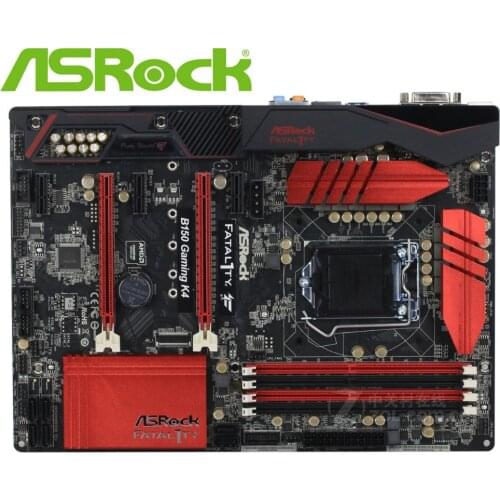 Desktop motherboard for ASROCK B150 Gaming K4 DDR4 LGA 1151 USB2.0 USB3.0 boards 64GB B150 used PC motherboard