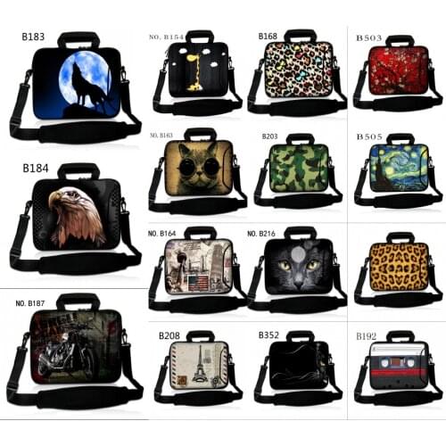 Laptop Handbag Sleeve Case Protective Shoulder Bag Notebook Carrying Case Waterproof For 15.6 inch Macbook Air Lenovo Dell