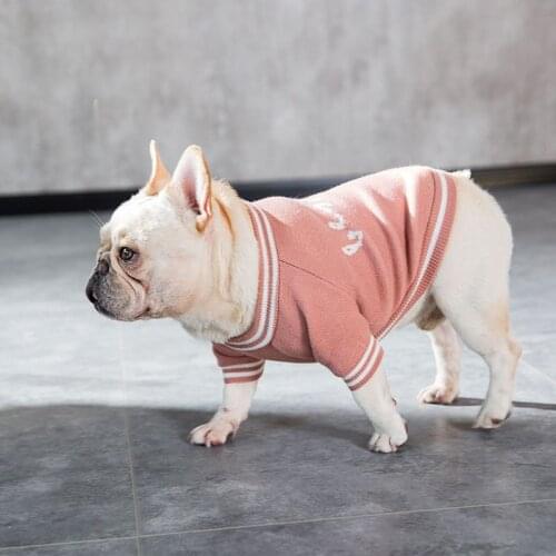 New Style Pet Sweaters: Bago Bullfighting Spring And Autumn Dog Clothes Yingdou Bage Small Dog Sweater Clothing