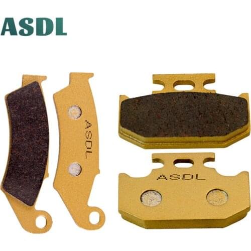 Motorcycle Front and Rear Brake Pads For Suzuki RMX 250 T/V/W DR 250 350 650 #c