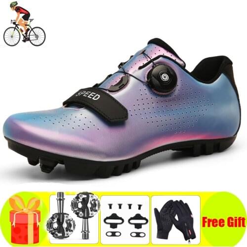 Professional Sapatilha Ciclismo MTB Cycling Shoes Men Mountain Bike SPD Pedals Self-Locking Bicycle Sports Women Sneakers