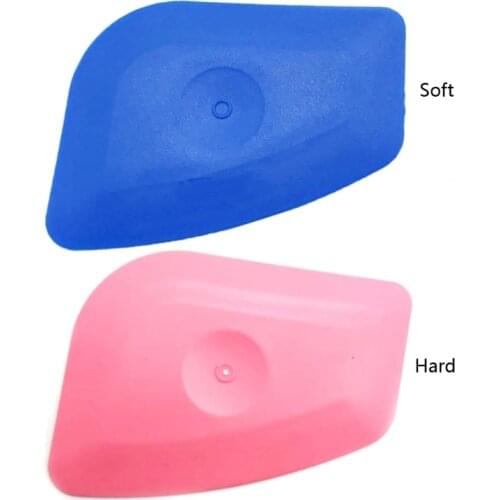 Blue Soft Squeegee Pink Hard Corner Auto Home Office Vinyl Scraper Window Film Car Styling Sticker Wraps Tools