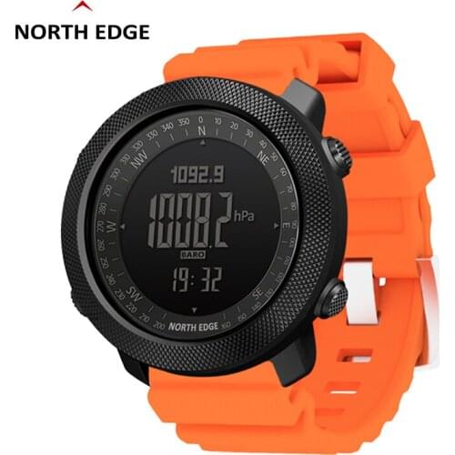 NORTH EDGE APACHE Sports smart table student health monitoring special watch LCD watch silicone strap