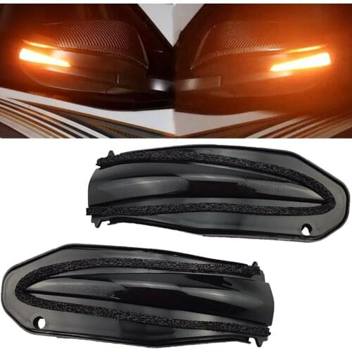 Dynamic Blinker LED Turn Signal Lights Rear Mirror Indicator Lamp For Toyota RAV4 XA40 13-18 Highlander XU50 Noah R80 4Runner