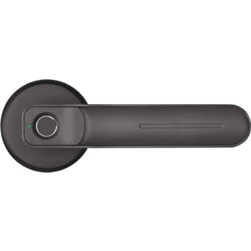 With Keys Safety Home Office Smart Biometric Zinc Alloy Fingerprint Door Lock Semiconductor