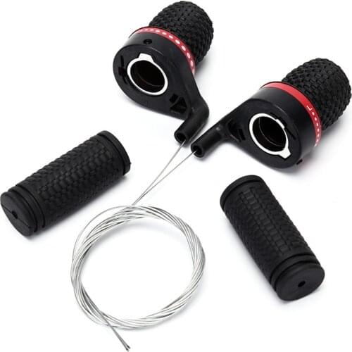 HOT SALE Bicycle Shifter Brake Twist Bicycle Gear Shifters Cycling MTB Road Mountain Bike Grip Speed Conjoined Derailleur