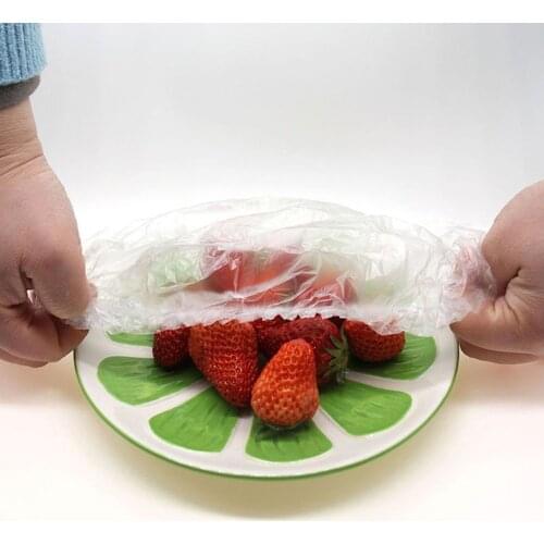 50/100Pcs Disposable Dust-proof Flavour Food Preservation Cover Anti-cross Smell And Anti-ash Cover For Kitchen Refrigerator