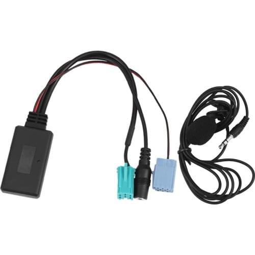 Car Bluetooth 5.0 Aux Cable Microphone Handsfree Mobile Phone Free Calling Adapter for Renault 2005-2011 CNIM Hot