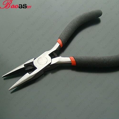 B209)1 piece Full length 13.5CM Steel Jewelry Making Tools Sharp-mouthed Pliers Diy Jewelry Findings Accessories Wholesale