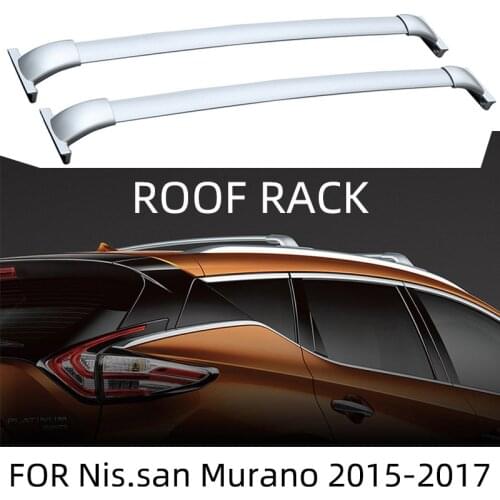 2Pcs Roof bars For Nissan MURANO III (Z52_) 2014-2016 2017 2018 2019 Aluminum Alloy Side Bars Cross Rails Roof Rack Luggage