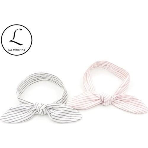 GZHilovingL 2018 New Arrivals Baby Girls Headband Rabbit Ear Bow Hair Bands Headwear Kids Turbans Hair Bows Haar Accessoires