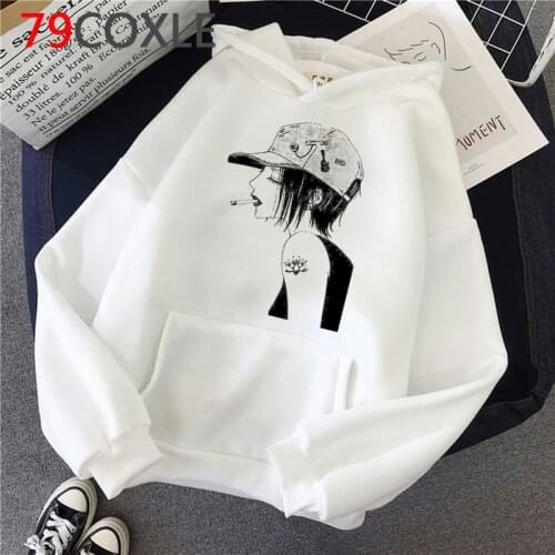 Nana Osaki hoodies female harajuku anime printed hip hop women pullover hoody harajuku plus size